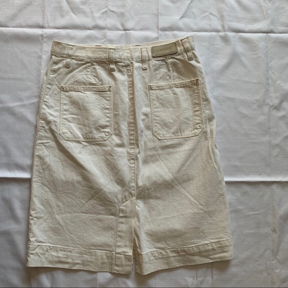 Lacoste Dresses & Skirts - Lacoste jean skirt